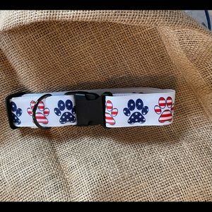 Dog Collar Patriotic Large Dog